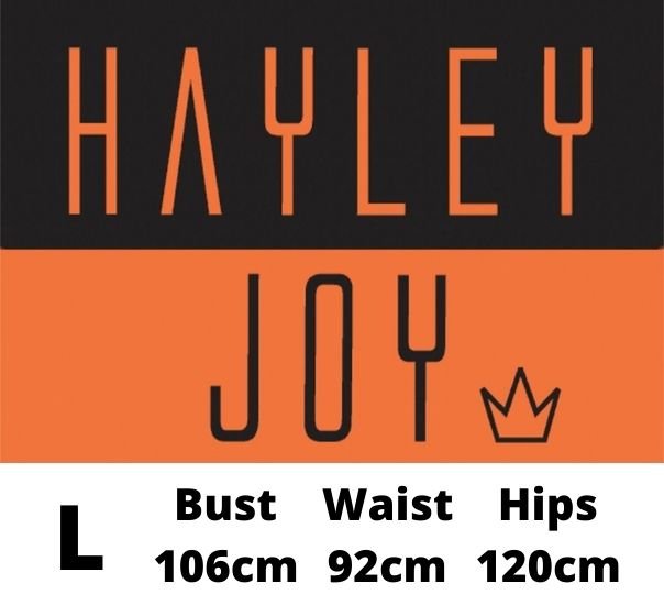 Hayley Joy Orange Crown L size label